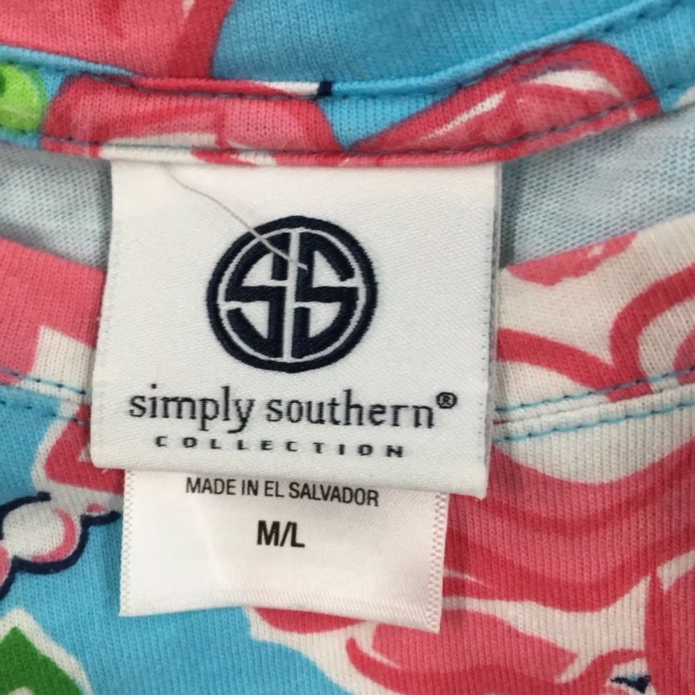 SIMPLY SOUTHERN ROSE DRESS M/L - Picture 3 of 5